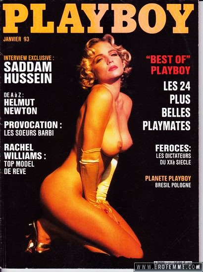 Playboy, No1, 1993 — cover